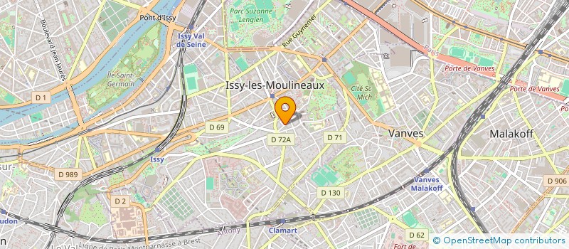 localisation de l'entreprise MONSIEUR ELLIOT BOUVIER à ISSY LES MOULINEAUX
