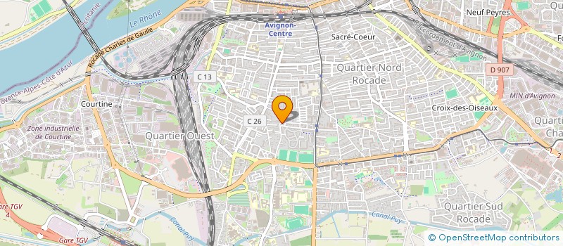 localisation de l'entreprise MONSIEUR ELLIOT BROOKS  AVIGNON