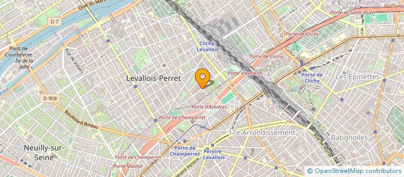 localisation de l'entreprise MONSIEUR ELLIOT CHEMLAKH à LEVALLOIS-PERRET