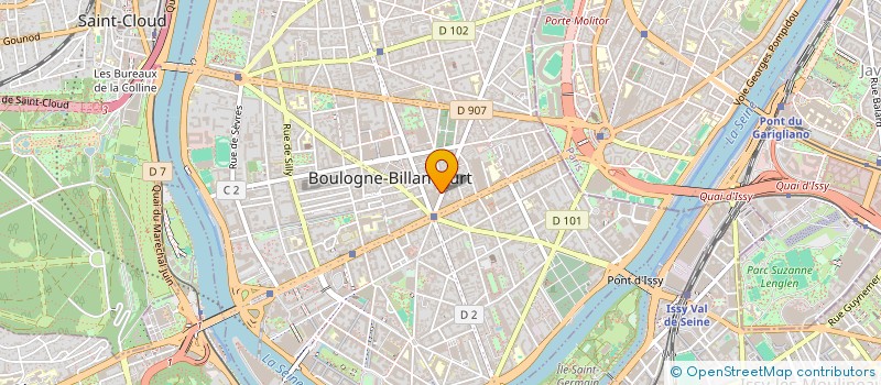 localisation de l'entreprise MONSIEUR ELLIOT COHEN à BOULOGNE-BILLANCOURT
