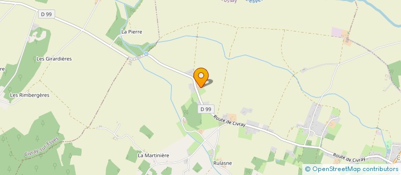 localisation de l'entreprise MONSIEUR ELLIOT DAUFFY  CUSSAY