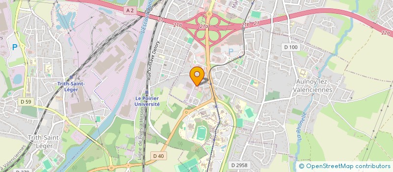 localisation de l'entreprise MONSIEUR ELLIOT DAULON CANCEL  AULNOY-LEZ-VALENCIENNES