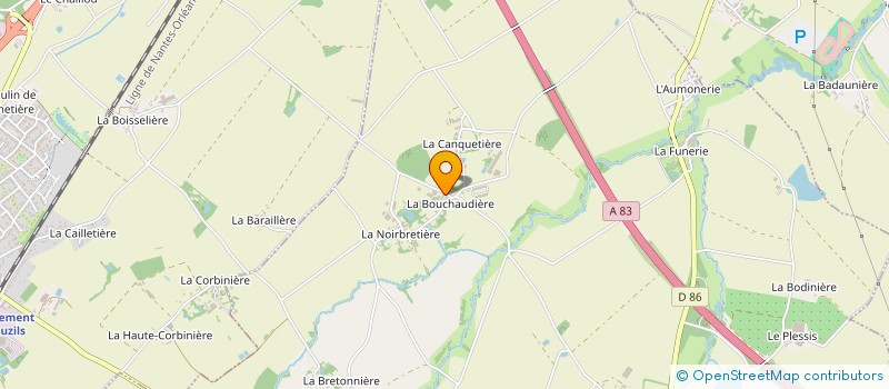 localisation de l'entreprise MONSIEUR ELLIOT LE DERFF  LES BROUZILS