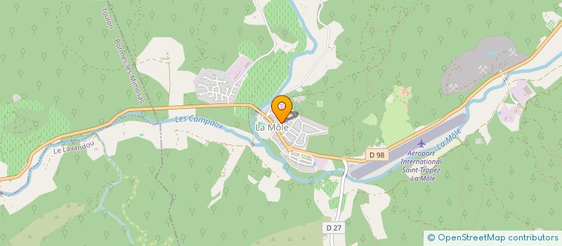 localisation de l'entreprise MONSIEUR ELLIOT LEES  LA MOLE