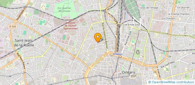 localisation de l'entreprise MONSIEUR ELLIOT LEFRANC  ORLEANS