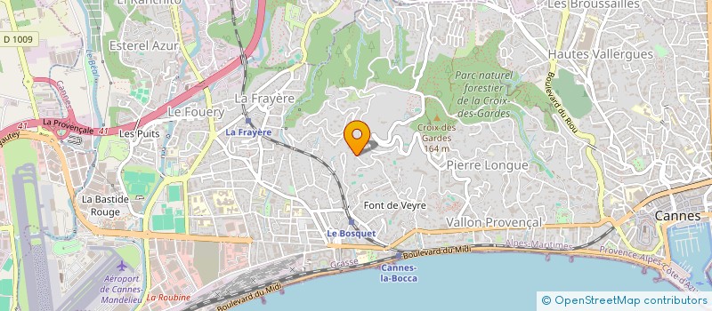 localisation de l'entreprise MONSIEUR ELLIOT MARCHIO  CANNES