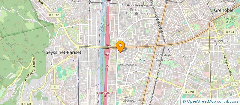 localisation de l'entreprise MONSIEUR ELLIOT MONTALDOT  GRENOBLE