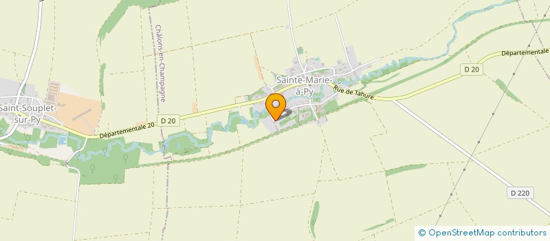 localisation de l'entreprise MONSIEUR ELLIOT PIEROT  SAINTE-MARIE-A-PY