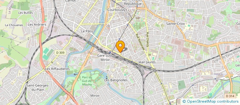localisation de l'entreprise MONSIEUR ELLIOT SALDUKAITE à LE MANS