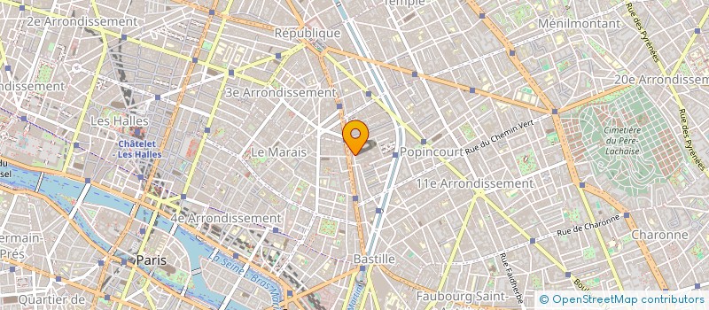 localisation de l'entreprise MONSIEUR ELLIOT SUSSFELD  PARIS