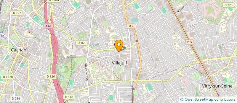 localisation de l'entreprise MONSIEUR ELLIOT TELLIER à VILLEJUIF