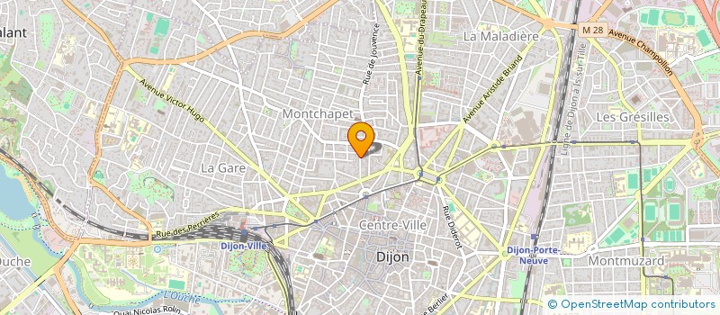 localisation de l'entreprise MONSIEUR ELLIOTT DEMONGEOT à DIJON