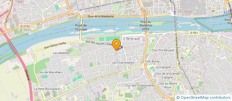 localisation de l'entreprise MONSIEUR ELLIOTT GUILLOU-FROTTIER  ORLEANS