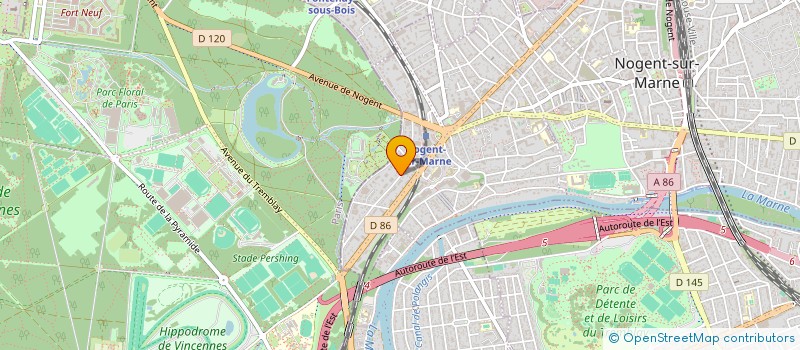 localisation de l'entreprise MONSIEUR ELLIOTT KATANE  NOGENT-SUR-MARNE