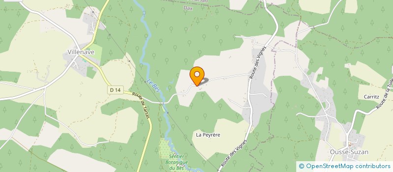 localisation de l'entreprise MONSIEUR ELLIOTT LALDJI  VILLENAVE