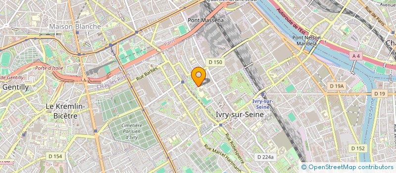 localisation de l'entreprise MONSIEUR ELLIOTT METZ  IVRY-SUR-SEINE