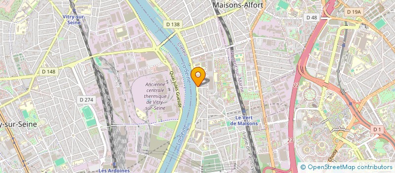 localisation de l'entreprise MONSIEUR ELLIOTT NYSSEN  ALFORTVILLE