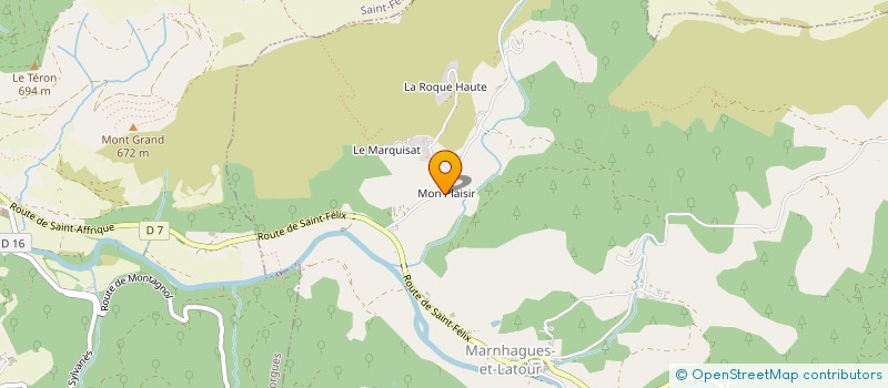 localisation de l'entreprise MONSIEUR ELLIOTT SERGENT  MARNHAGUES-ET-LATOUR