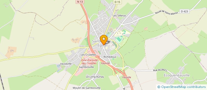 localisation de l'entreprise MONSIEUR ELLWOOD VON SEIBOLD  SAINTE-MERE-EGLISE