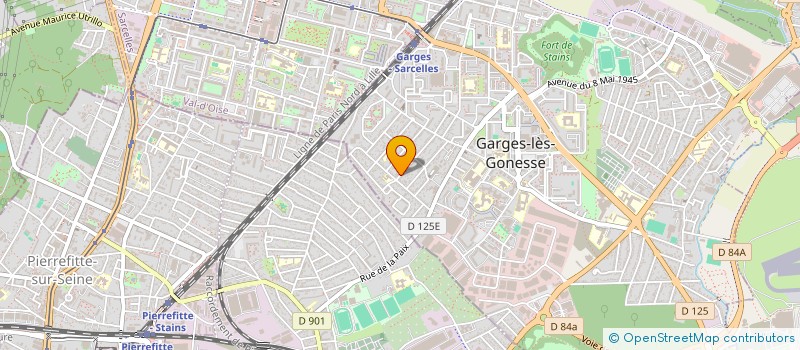 localisation de l'entreprise MONSIEUR ELMAHDI ELKETROUSSI  GARGES-LES-GONESSE