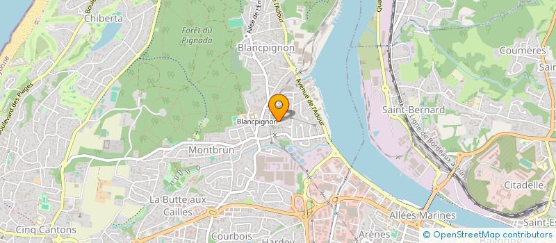 localisation de l'entreprise MONSIEUR ELMAR AHMADOV  ANGLET