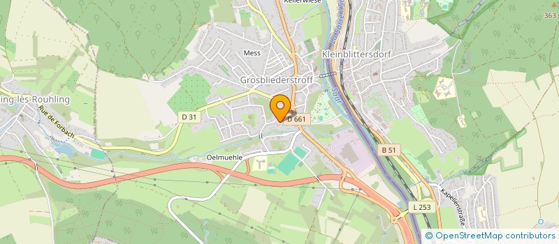 localisation de l'entreprise MONSIEUR ELMAR QUIRMBACH à GROSBLIEDERSTROFF