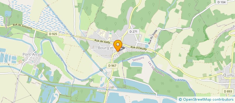 localisation de l'entreprise MONSIEUR ELMEDIN SACIRI  BOURG-ET-COMIN