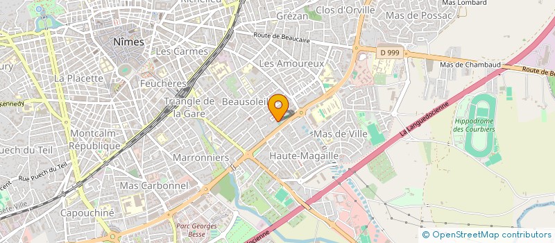 localisation de l'entreprise MONSIEUR ELMEHDI AMAR  NIMES