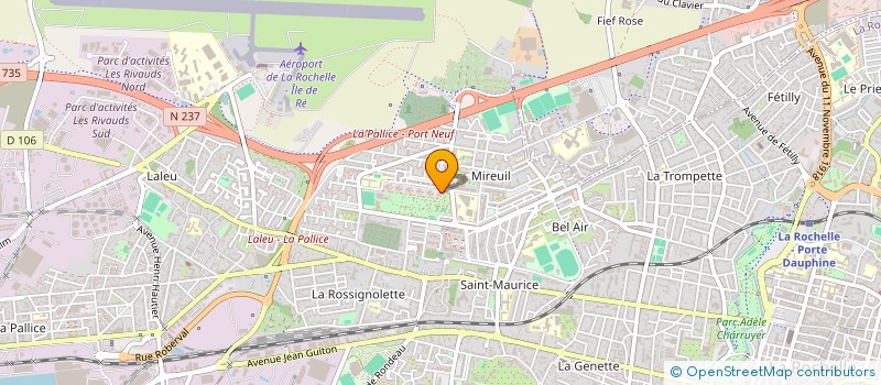 localisation de l'entreprise MONSIEUR ELMEHDI NACHET  LA ROCHELLE