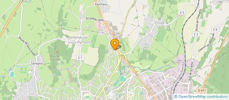 localisation de l'entreprise MONSIEUR ELMEHDI SAHIM  LONS-LE-SAUNIER