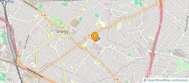 localisation de l'entreprise MONSIEUR ELMEHDI SANOUBRI  DRANCY