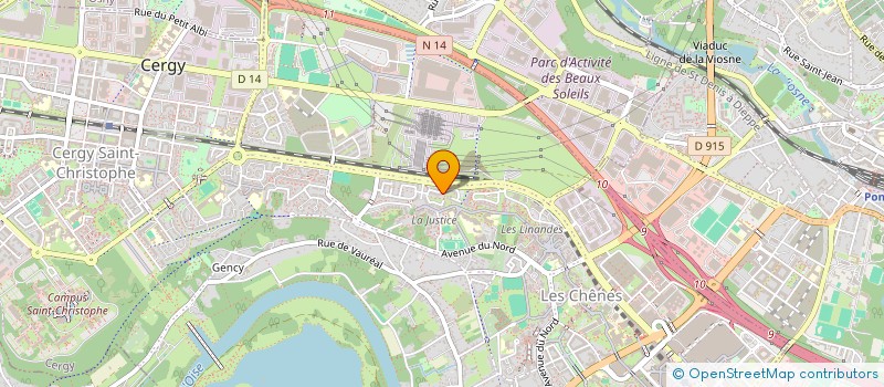 localisation de l'entreprise MONSIEUR ELMOKHTAR RFIAA  CERGY