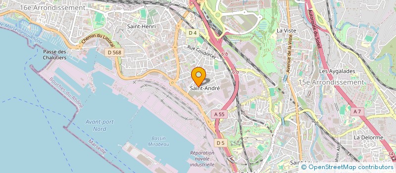 localisation de l'entreprise MONSIEUR ELMOURZA MAKHADIEV à MARSEILLE