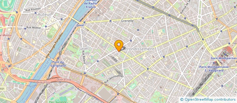 localisation de l'entreprise MONSIEUR ELO GALOUZEAU DE VILLEPIN  PARIS