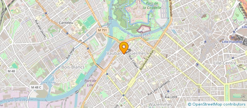 localisation de l'entreprise MONSIEUR ELODIE CAZIER  LILLE