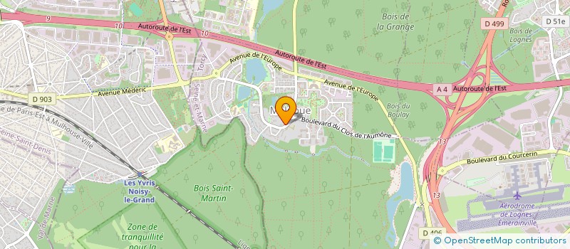 localisation de l'entreprise MONSIEUR ELOGE DONAN  CERGY