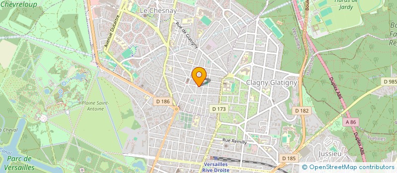 localisation de l'entreprise MONSIEUR ELOI BARBIER SAINT HILAIRE  LE CHESNAY-ROCQUENCOURT