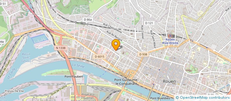 localisation de l'entreprise MONSIEUR ELOI BIDAUD à ROUEN
