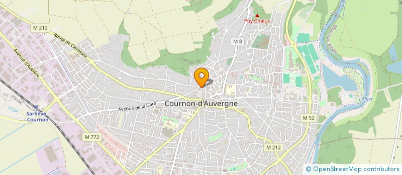 localisation de l'entreprise MONSIEUR ELOI BUISSON à COURNON-D'AUVERGNE