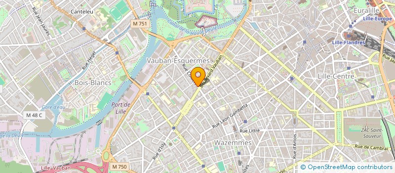 localisation de l'entreprise MONSIEUR ELOI COUTIER à LILLE