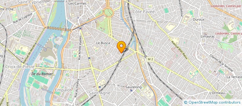 localisation de l'entreprise MONSIEUR ELOI DE VOLONTAT  TOULOUSE