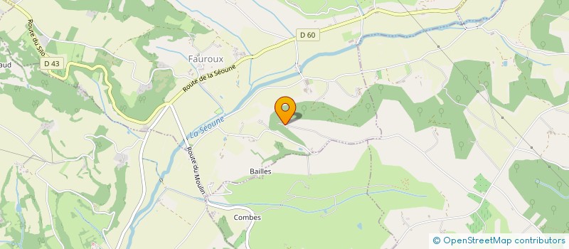 localisation de l'entreprise MONSIEUR ELOI DELPEYROU  MIRAMONT-DE-QUERCY