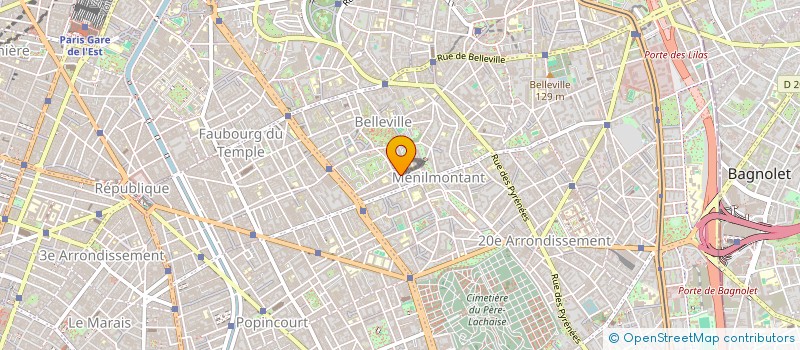 localisation de l'entreprise MONSIEUR ELOI DEROME  PARIS