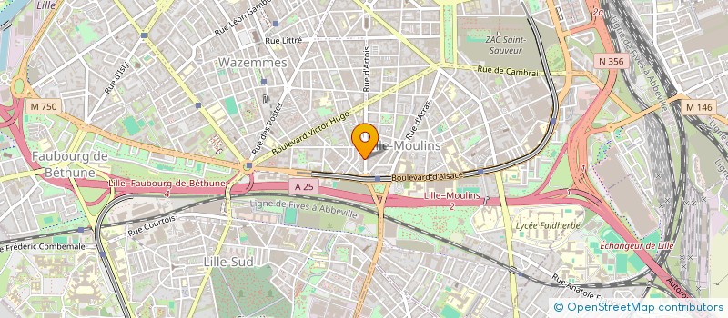 localisation de l'entreprise MONSIEUR ELOI DUVILLIER à LILLE