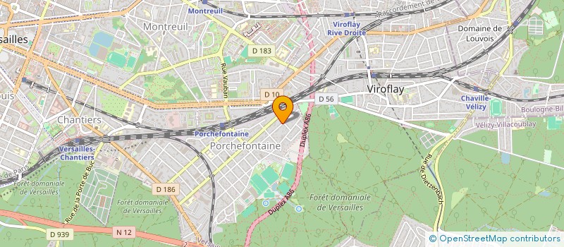 localisation de l'entreprise MONSIEUR ELOI FOUCAULT à VERSAILLES
