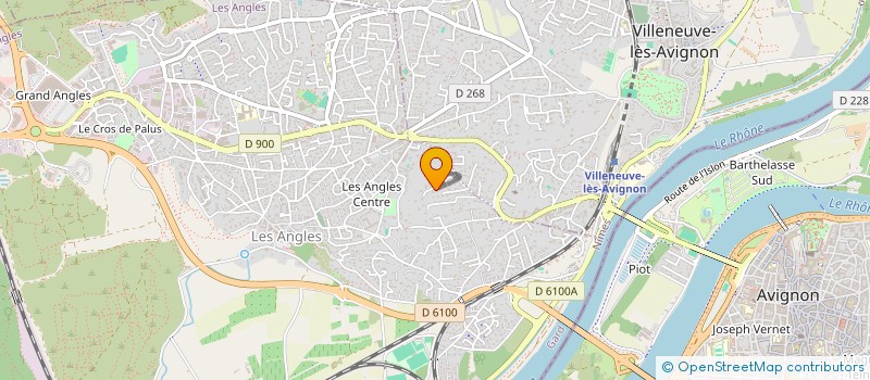 localisation de l'entreprise MONSIEUR ELOI GARNOTEL  LES ANGLES