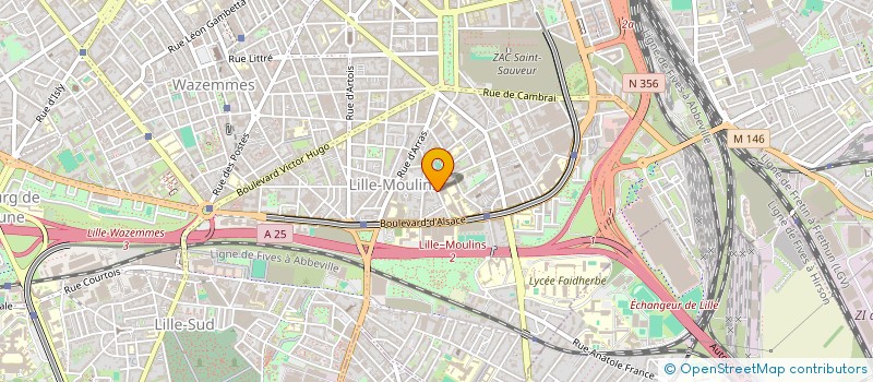 localisation de l'entreprise MONSIEUR ELOI MARTES à LILLE