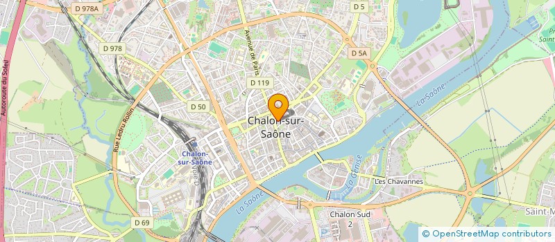 localisation de l'entreprise MONSIEUR ELOI MAURER  CHALON-SUR-SAONE