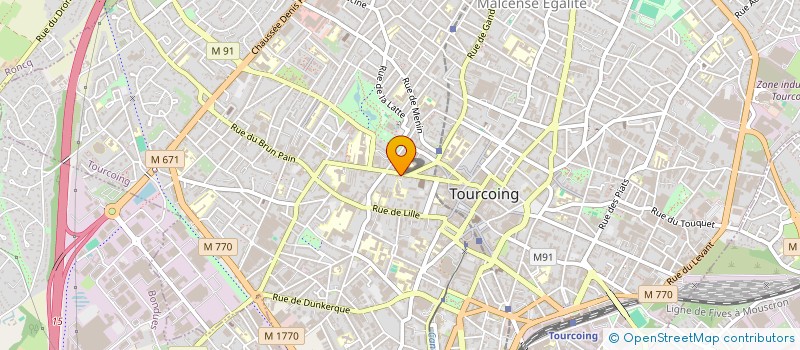 localisation de l'entreprise MONSIEUR ELOI NUYTEN  TOURCOING