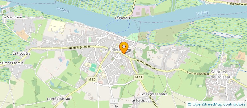 localisation de l'entreprise MONSIEUR ELOI PACAUD  SAINT-JEAN-DE-BOISEAU